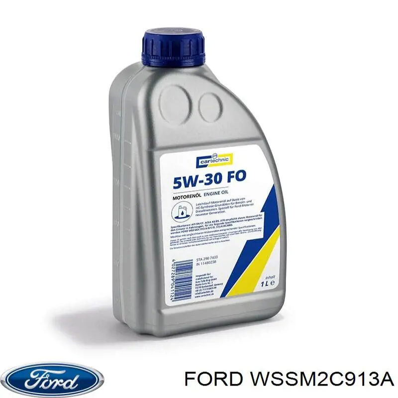 WSSM2C913A Ford Масло двигуна