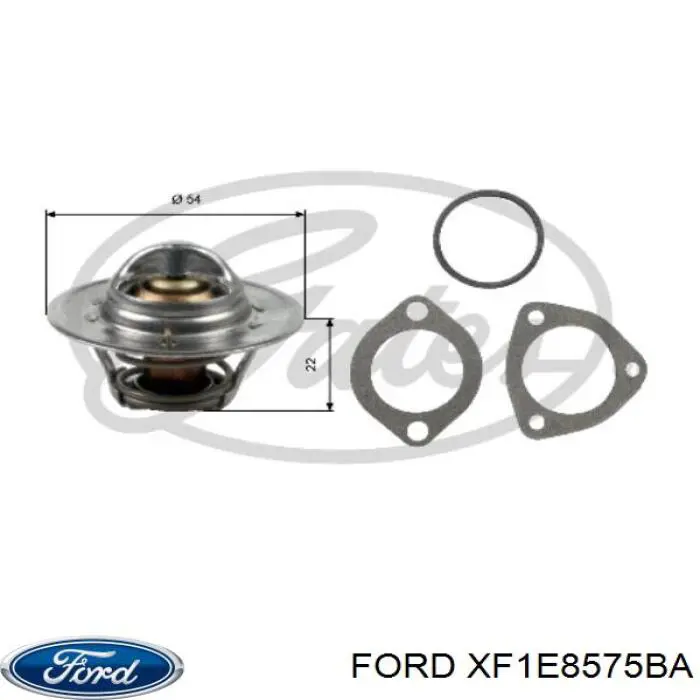 Автомобільний термостат Ford XF1E8575BA ціна, від 6.58 USD