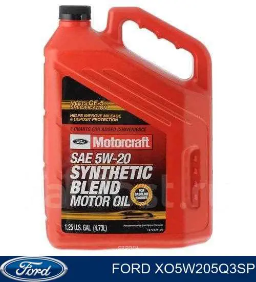 XO5W205Q3SP Ford Масло двигуна
