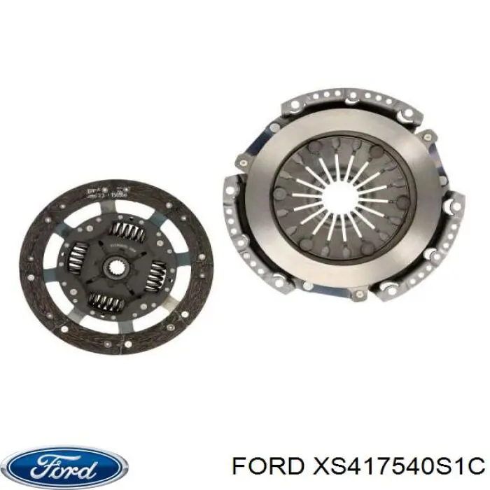 Купити XS417540S1C Ford Комплект зчеплення (диск, корзина, підшипник)