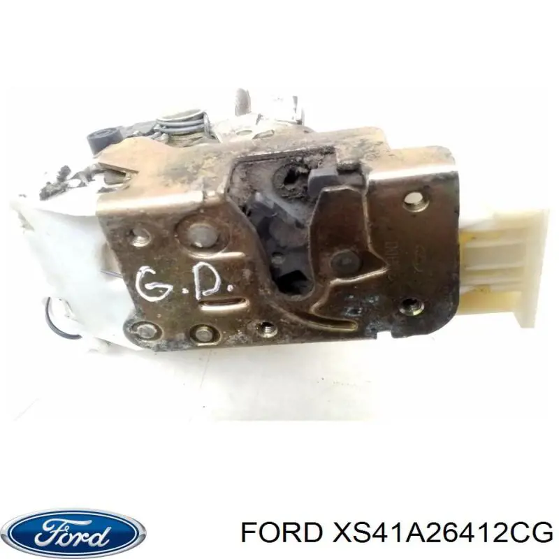 Замок задньої дверї, правої 4057986 Ford