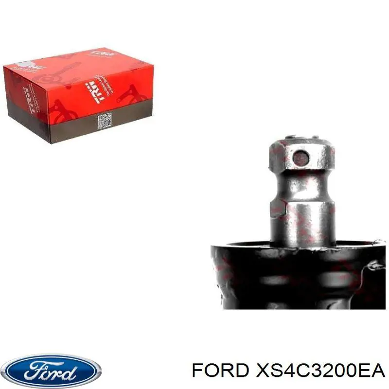 Рейка рульова XS4C3200EA Ford