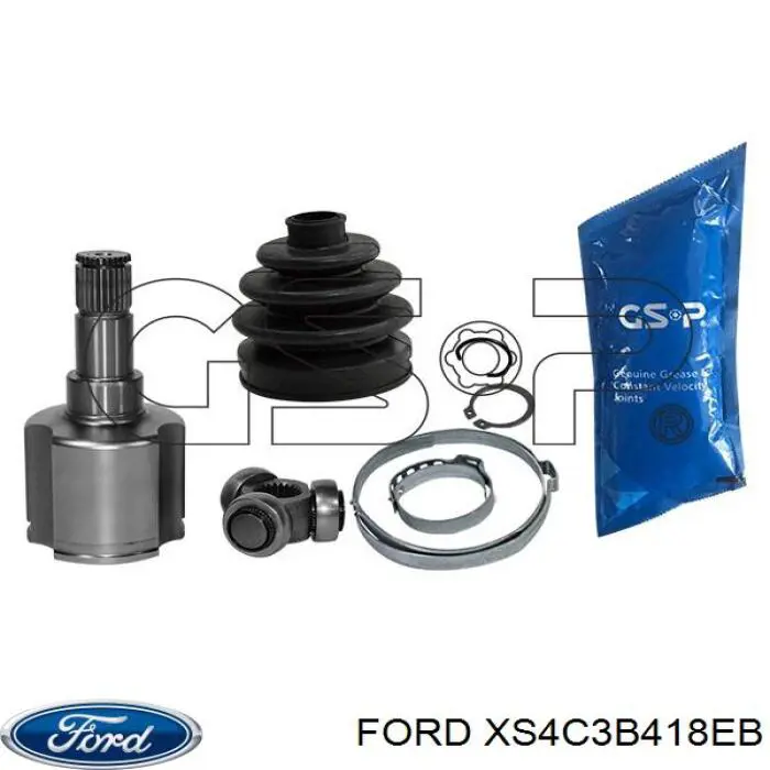 Шарнір кутових швидкостей передній лівий Ford XS4C3B418EB ціна, від 35.06 USD