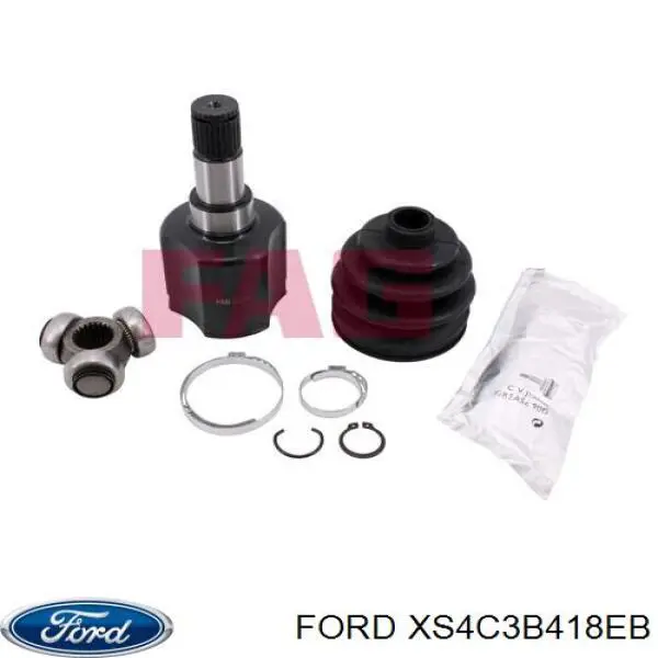 XS4C3B418EB Ford ШРКШ внутрішній, передній, лівий