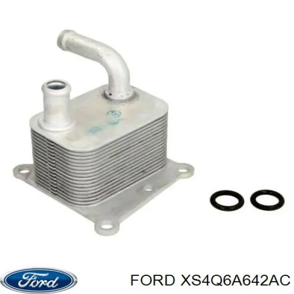 Радіатор масляний (холодильник), під фільтром Ford XS4Q6A642AC ціна, від 34.20 USD