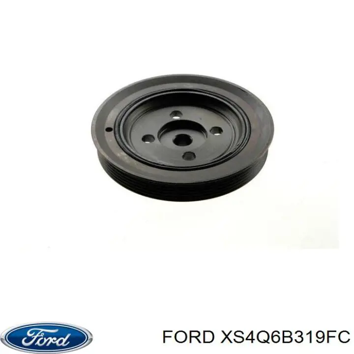 Шків колінвала (демпфер ) Ford XS4Q6B319FC ціна, від 46.23 USD