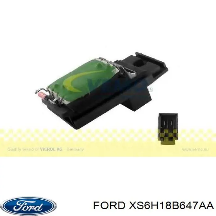 Резистор обігрівача Ford XS6H18B647AA ціна, від 10.99 USD