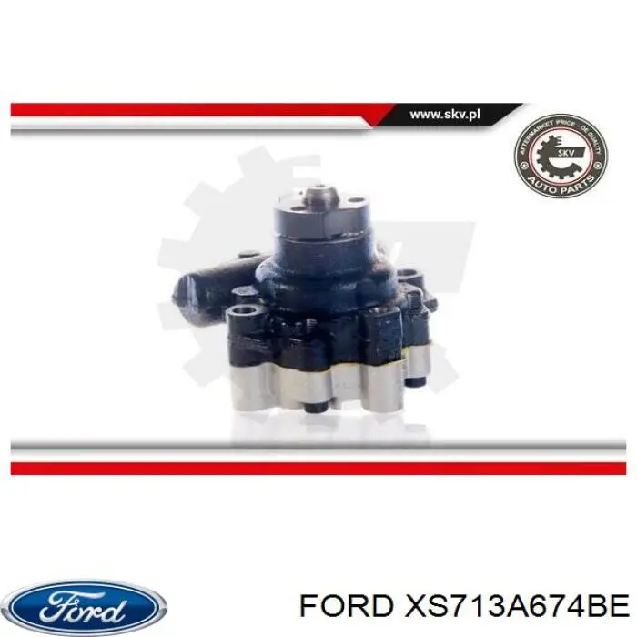 XS713A674BE Ford насос гідропідсилювача керма (гпк)