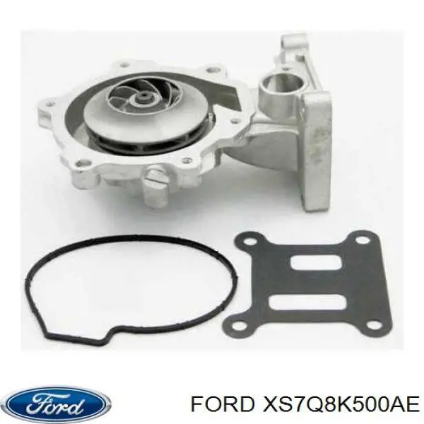Водяний насос охолодження, з корпусом Ford XS7Q8K500AE
