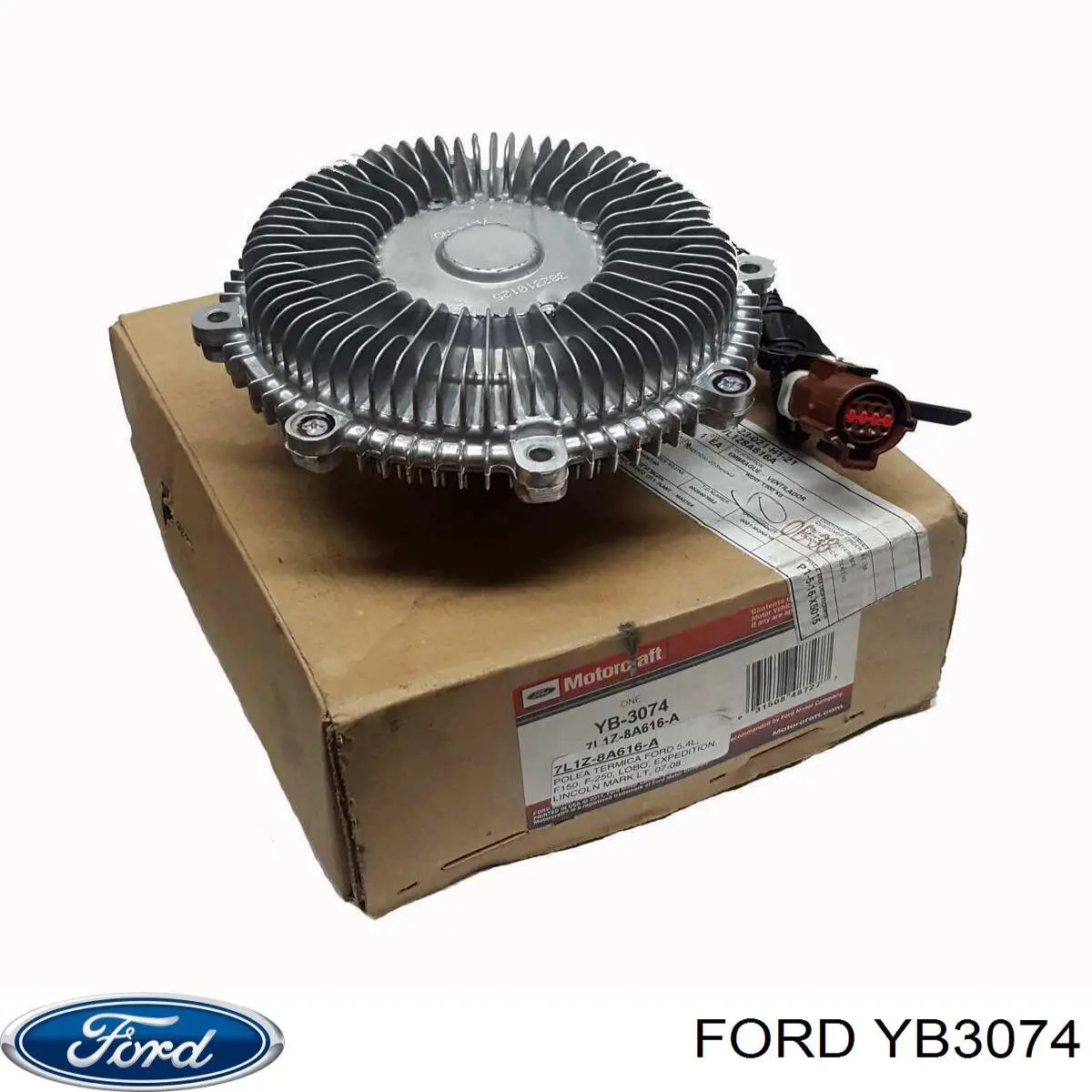 YB3074 Ford вискомуфта, вязкостная муфта вентилятора охолодження
