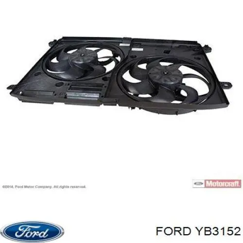 YB3152 Ford Гідромуфта приводу вентилятора