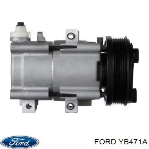 Купити F3DZ19D784C Ford Шків компресора кондиціонера