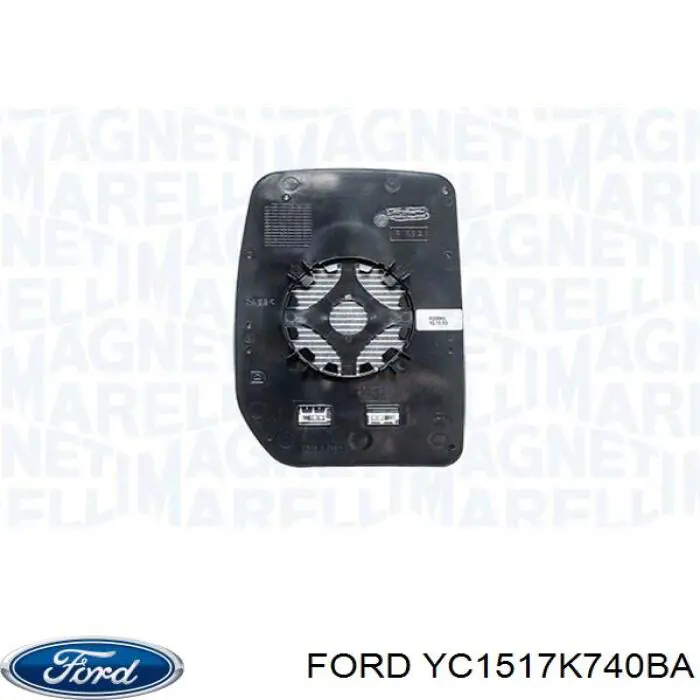 Купити YC1517K740BA Ford Скло дзеркала заднього виду, правого