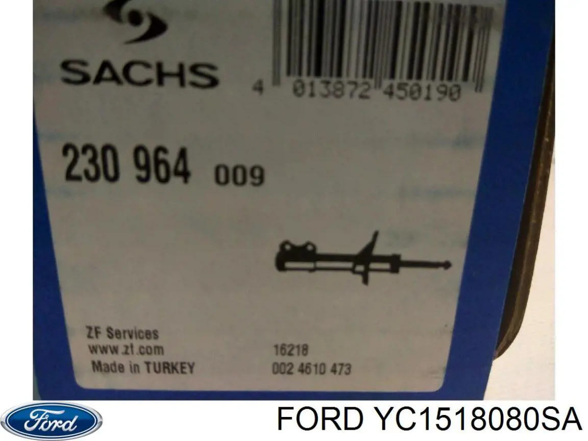 Амортизатор задній Ford 4440708 ціна, від 12.67 USD