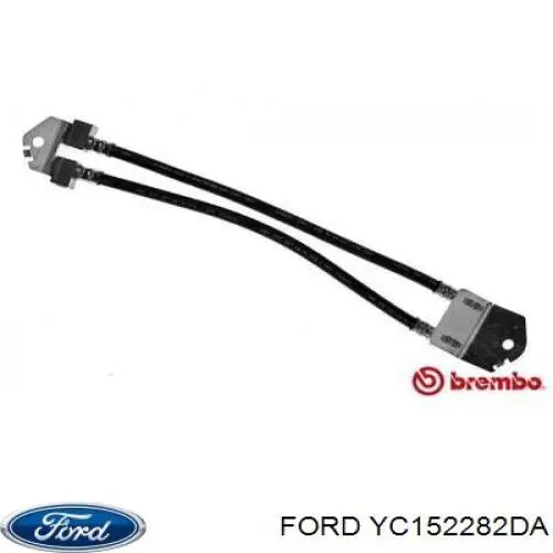 Купити YC152282DA Ford Шланг гальмівний задній