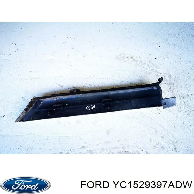 YC1529397ADW Ford Бампер задній, ліва частина