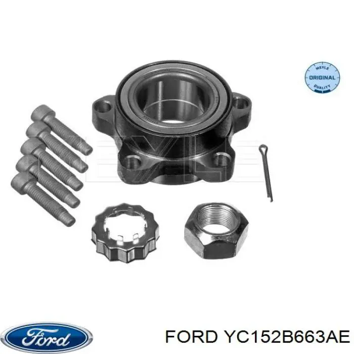 Підшипник маточини передньої YC152B663AE Ford