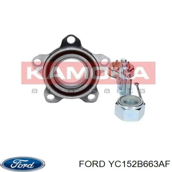 Підшипник маточини передньої YC152B663AF Ford