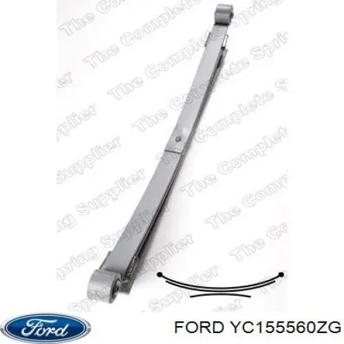 YC155560ZG Ford Ресора (задня)