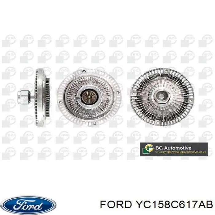 Купити YC158C617AB Ford Вентилятор/крильчатка радіатора охолодження