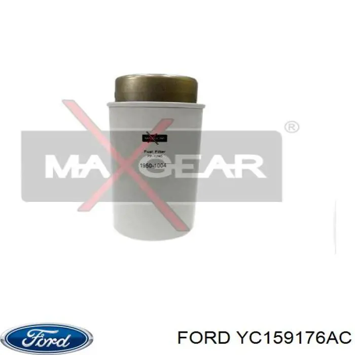 Купити YC159176AC Ford Фільтр-відстійник палива грубої очистки