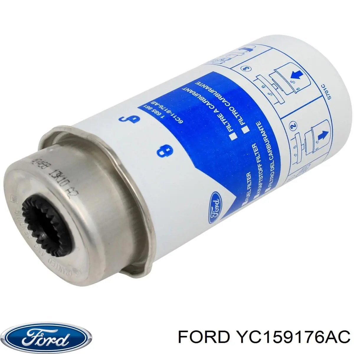 Фільтр тонкого очищення палива Ford YC159176AC ціна, від 12.96 USD