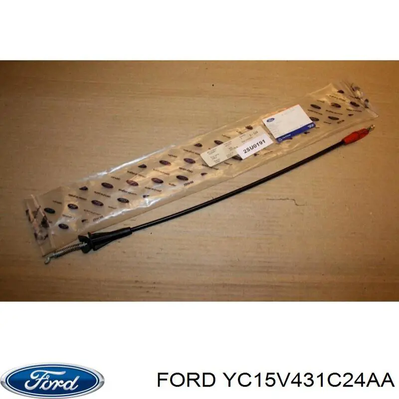 Трос відкривання двері передньої YC15V431C24AA Ford