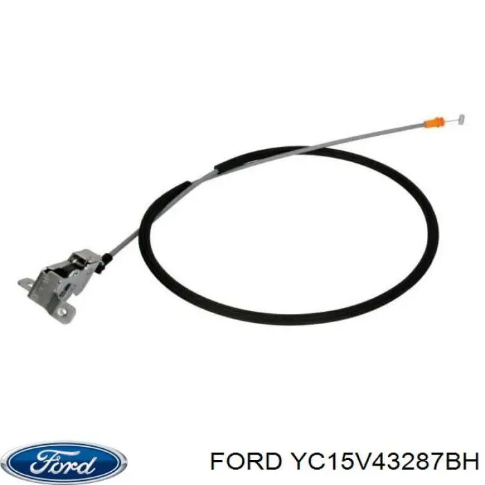 Замок задньої лівої двостулкової двері, верхній Ford YC15V43287BH ціна, від 17.59 USD