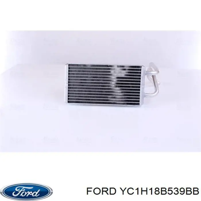 YC1H18B539BB Ford Радіатор опалювача салону