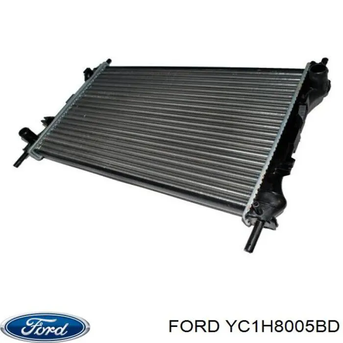 Радіатор охолодження двигуна YC1H8005BD Ford