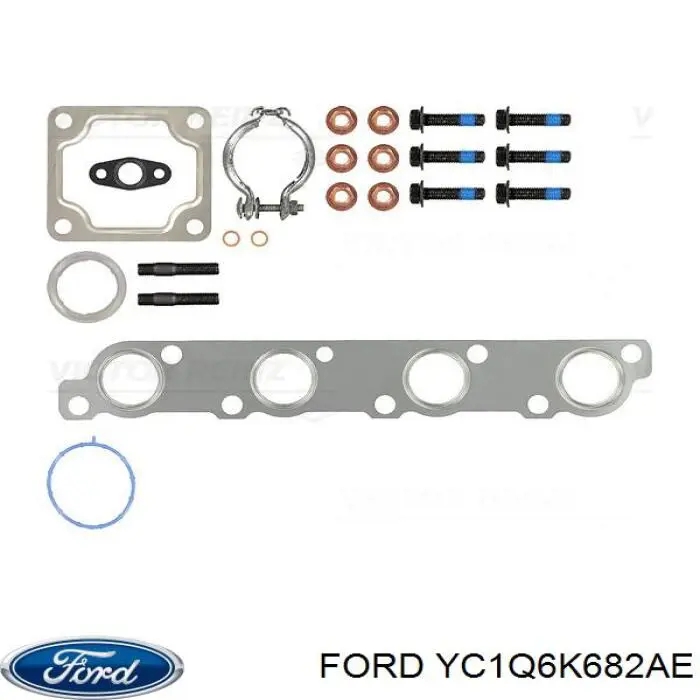 Купити YC1Q6K682AE Ford Турбіна
