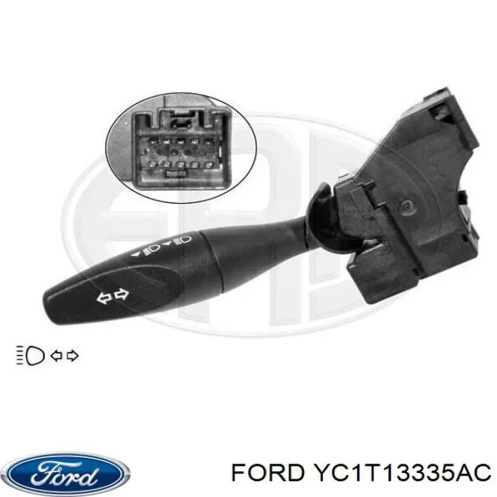 Перемикач підрульовий, лівий Ford YC1T13335AC ціна, від 18.72 USD