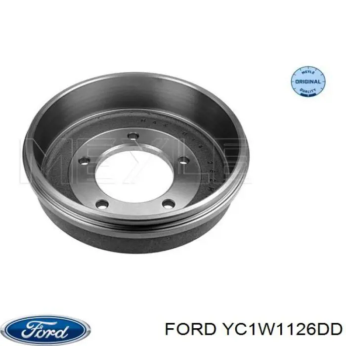 YC1W1126DD Ford Барабан гальмівний задній