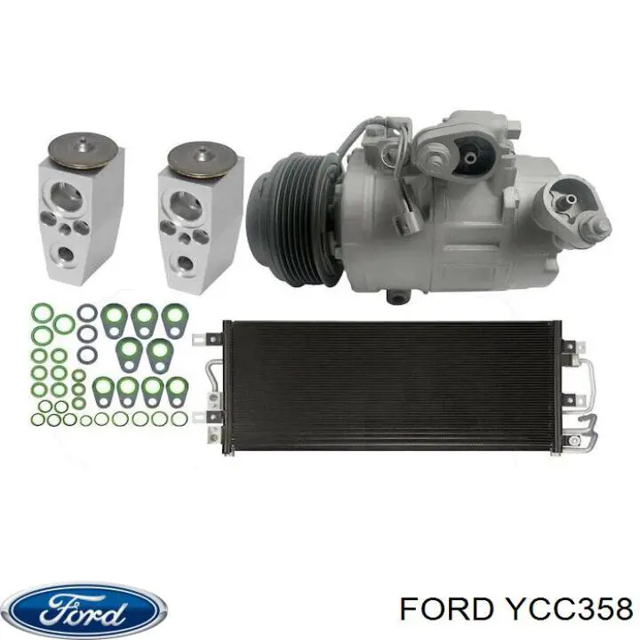 Купити YCC358 Ford Компресор кліматичної установки