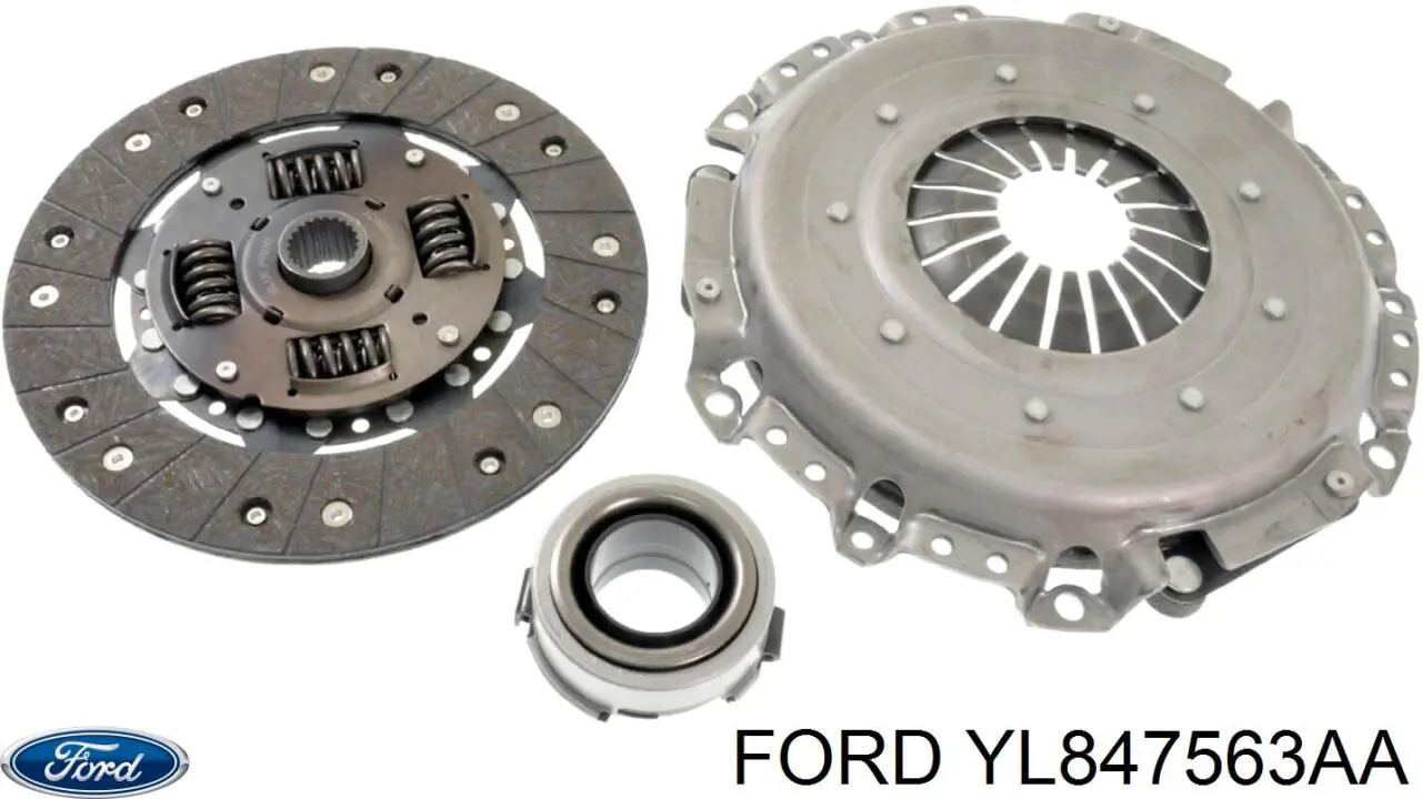 Корзина зчеплення YL847563AA Ford