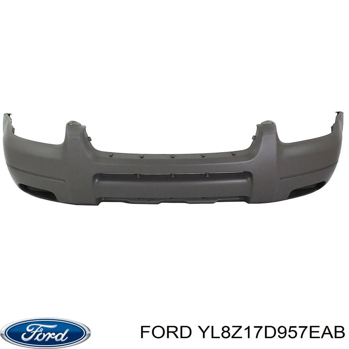 Купити YL8Z17D957EAB Ford Буфер (бампер) передній