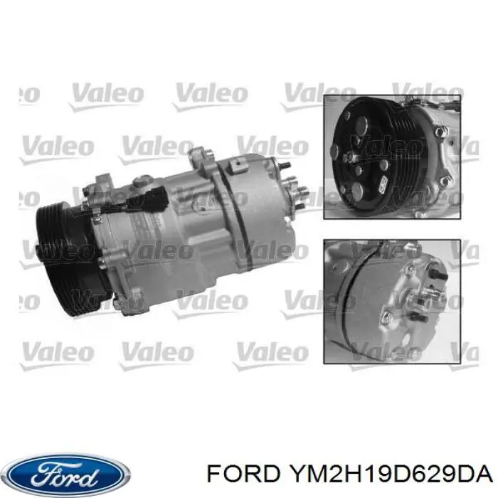 Купити YM2H19D629DA Ford Компресор кліматичної установки