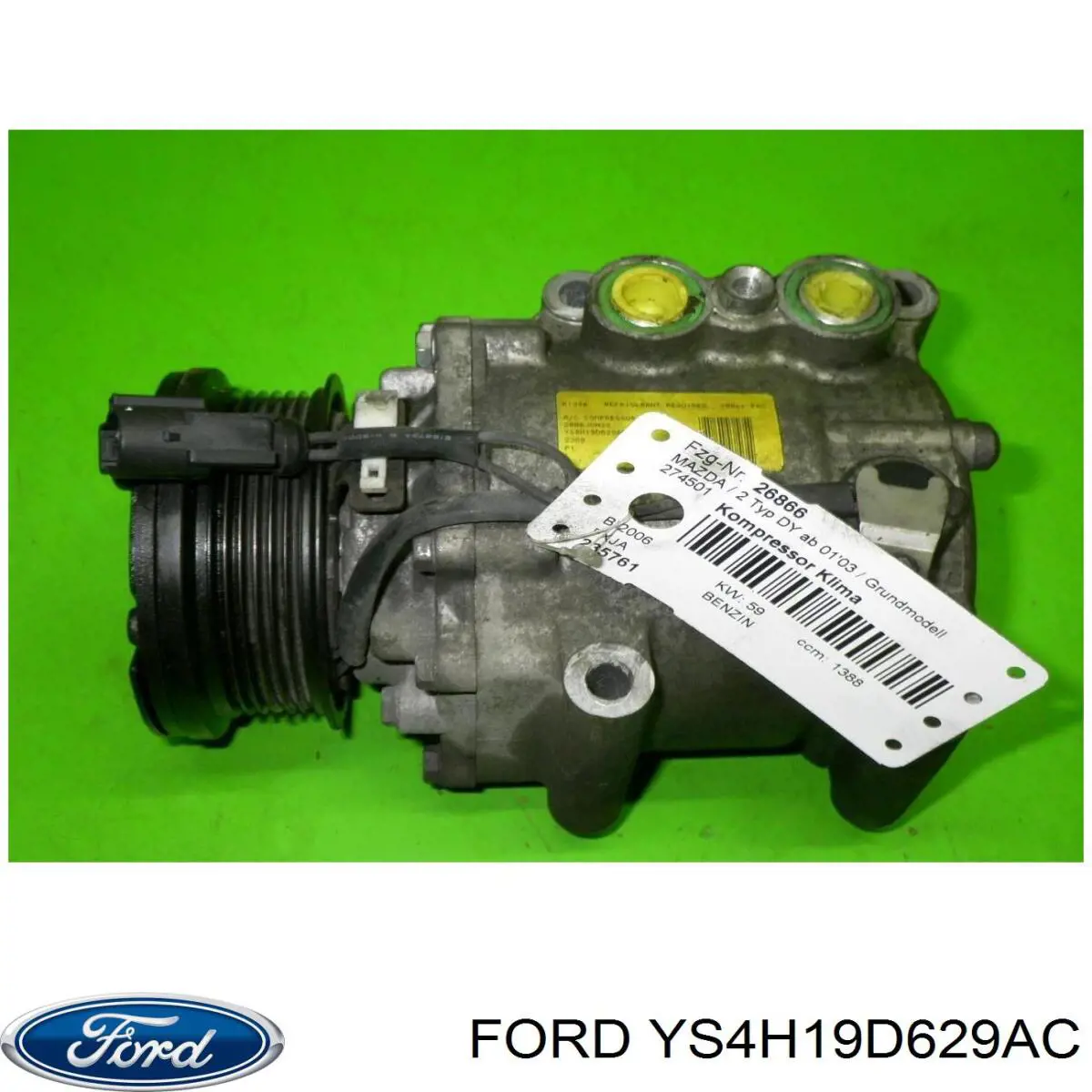 Насос кондиціонера Ford YS4H19D629AC