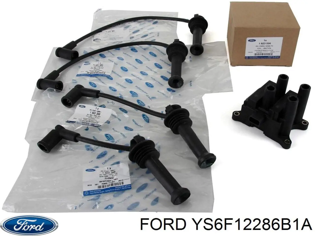 Дроти запалювання Ford YS6F12286B1A ціна, від 8.87 USD