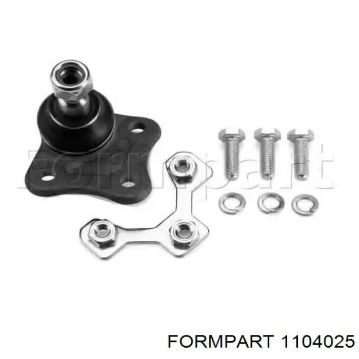 Кульова опора, нижня, права Formpart/Otoform 1104025 ціна, від 12.54 USD