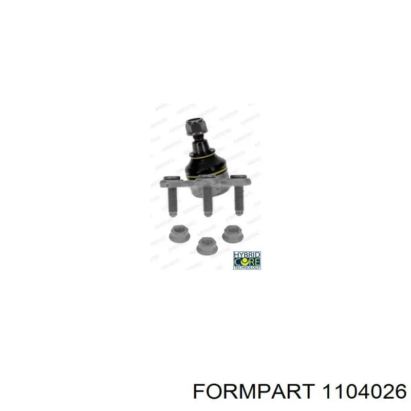 Кульова опора, нижня, ліва Formpart/Otoform 1104026 ціна, від 13.53 USD