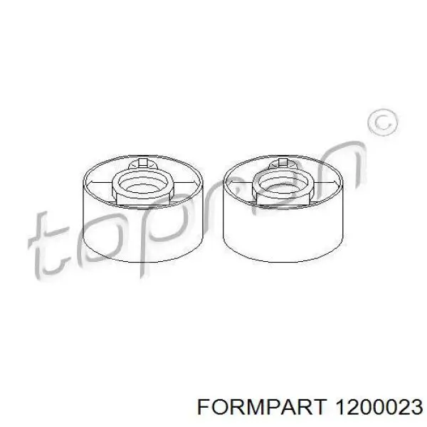 Сайлентблок переднього нижнього важеля 1200023 Formpart/Otoform