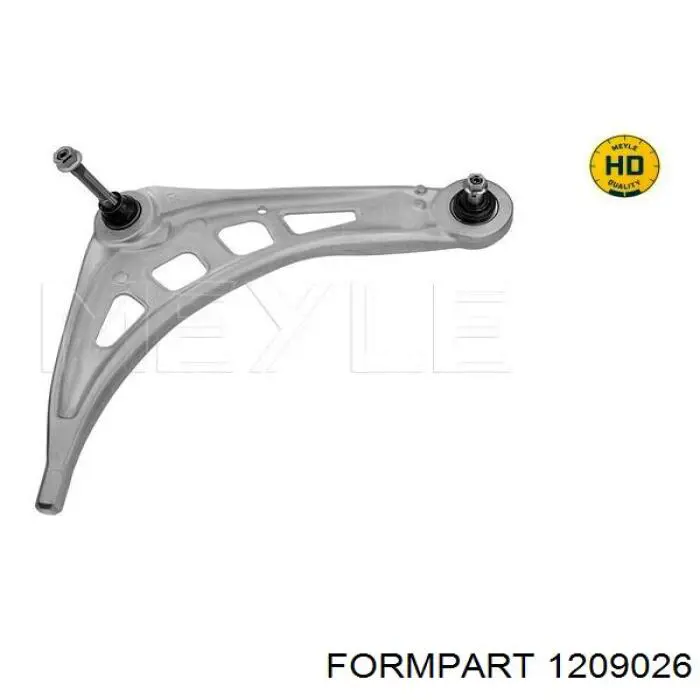 Важіль передньої підвіски нижній, правий 1209026 Formpart/Otoform