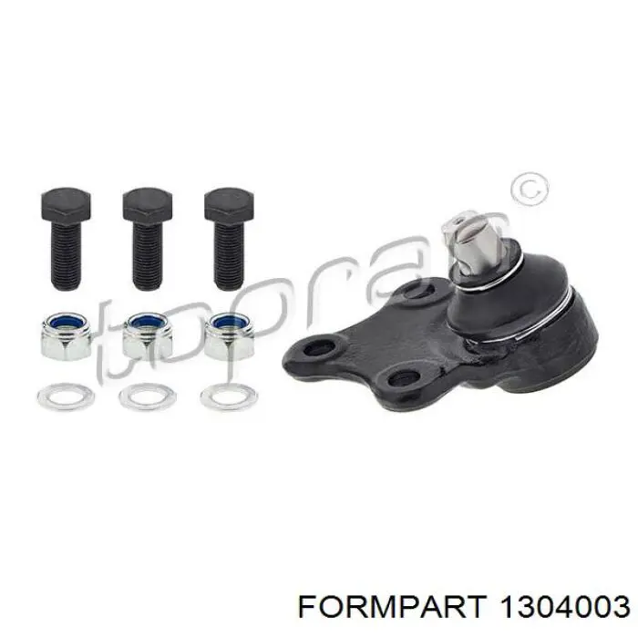 Кульова опора, нижня Formpart/Otoform 1304003 ціна, від 8.77 USD