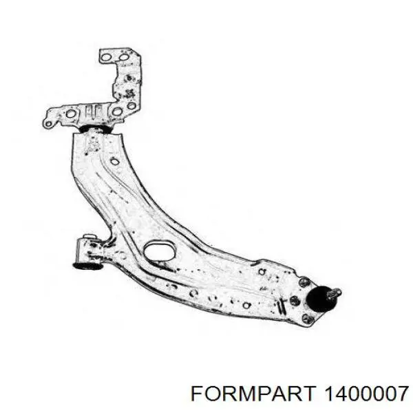 Купити 1400007 Formpart/Otoform Сайлентблок передньої підвіски