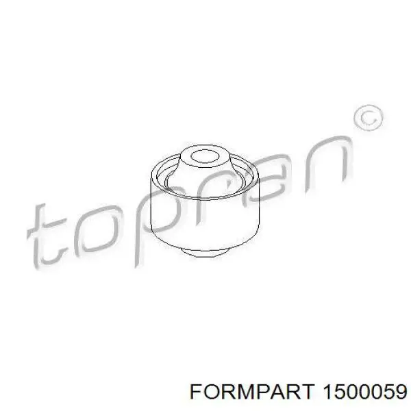Сайлентблок нижнього важеля передньої підвіски Formpart/Otoform 1500059 ціна, від 3.46 USD