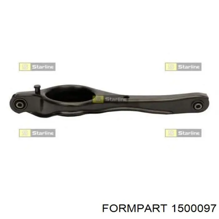 Сайлентблок заднього нижнього важеля 1500097 Formpart/Otoform