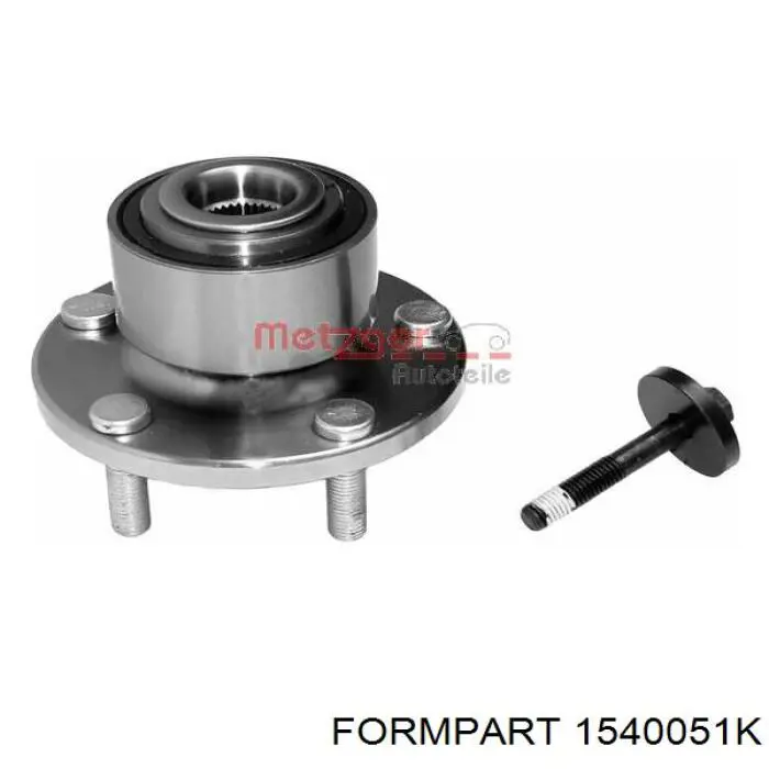 Маточина колеса передня Formpart/Otoform 1540051K ціна, від 41.12 USD
