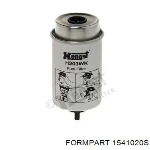 1541020S Formpart/Otoform Фільтр палива