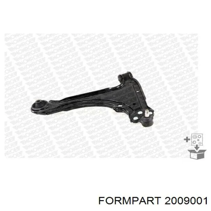 Важіль передньої підвіски нижній, правий Formpart/Otoform 2009001 ціна, від 43.33 USD